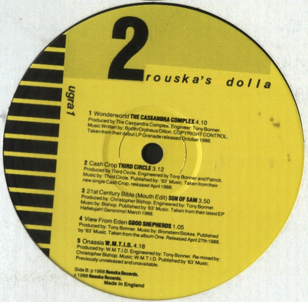 Various : Rouska's Dollar Cacophony (LP, Comp)