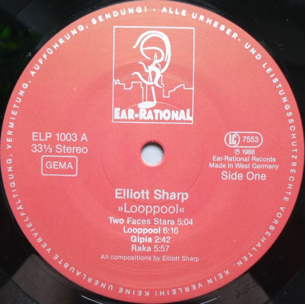 Elliott Sharp : Looppool (LP, Album)