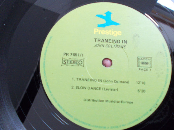 John Coltrane : Traneing In (LP, Album, RE, RM)