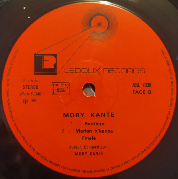 Mory Kante* : Mory Kante (LP, Album)