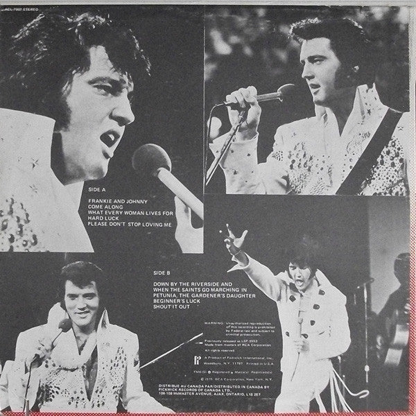 Elvis* : Frankie & Johnny (LP)