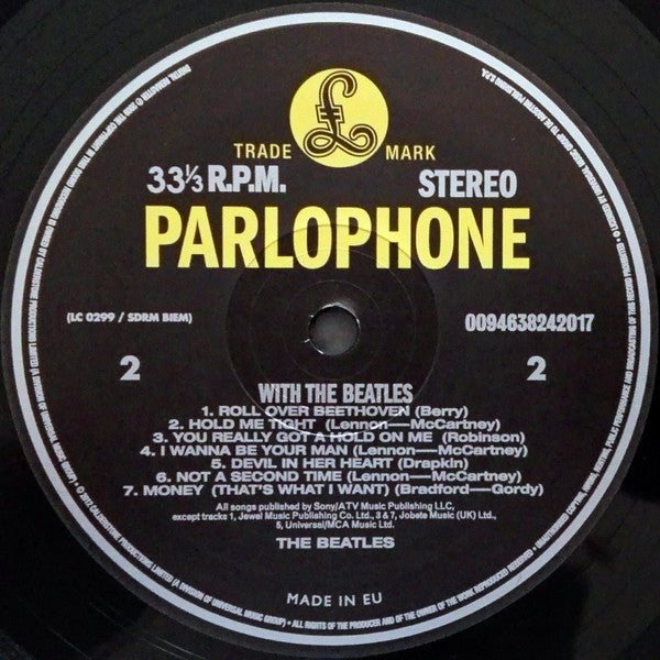 The Beatles - With The Beatles (LP, Album, RE, RM, 180) - De Platen Aap – Vinylwinkel in Brielle & online webshop voor muziekliefhebbers