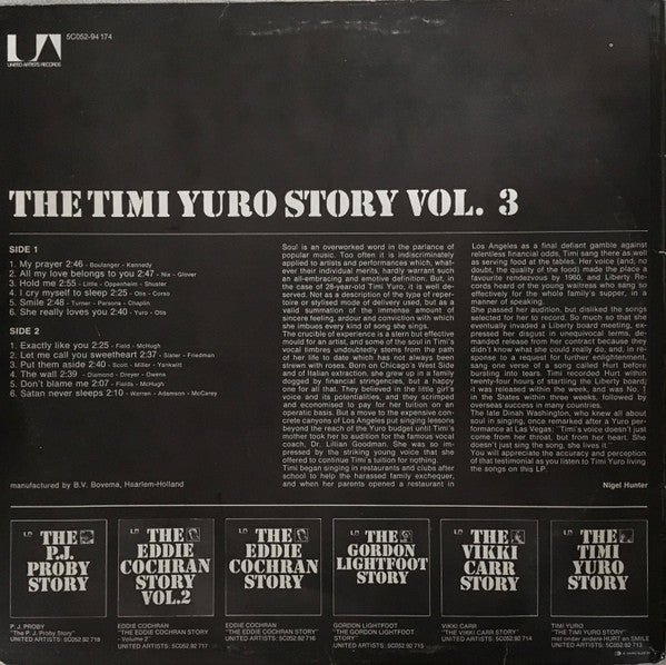 Timi Yuro : The Timi Yuro Story Vol.3 (LP, Album)