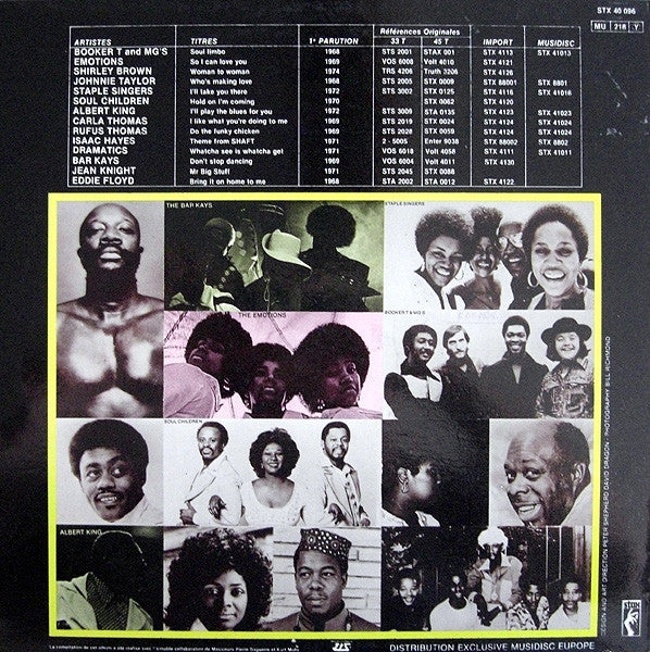 Various : Stax Gold 14 Greatest Hits (LP, Comp, Lim)