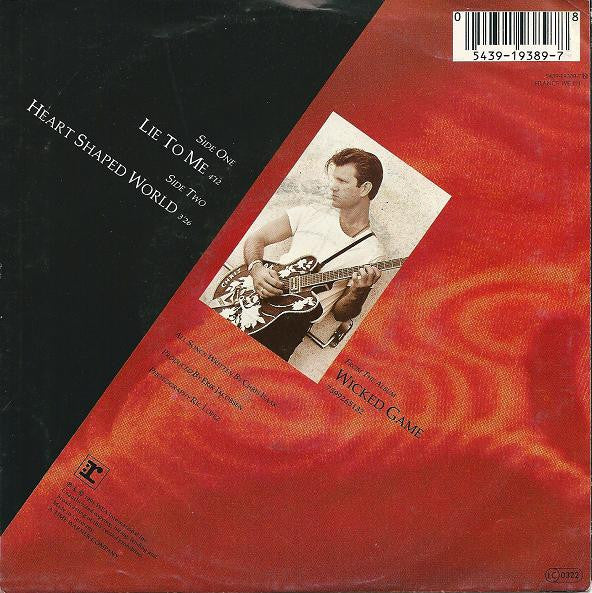 Chris Isaak : Lie To Me (7", Single, RE)