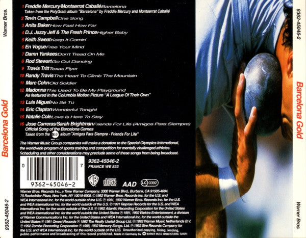 Various - Barcelona Gold (CD, Comp) - De Platen Aap – Vinylwinkel in Brielle & online webshop voor muziekliefhebbers