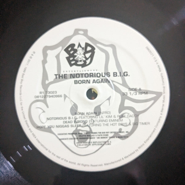 Notorious B.I.G. : Born Again (LP,Album,Reissue)