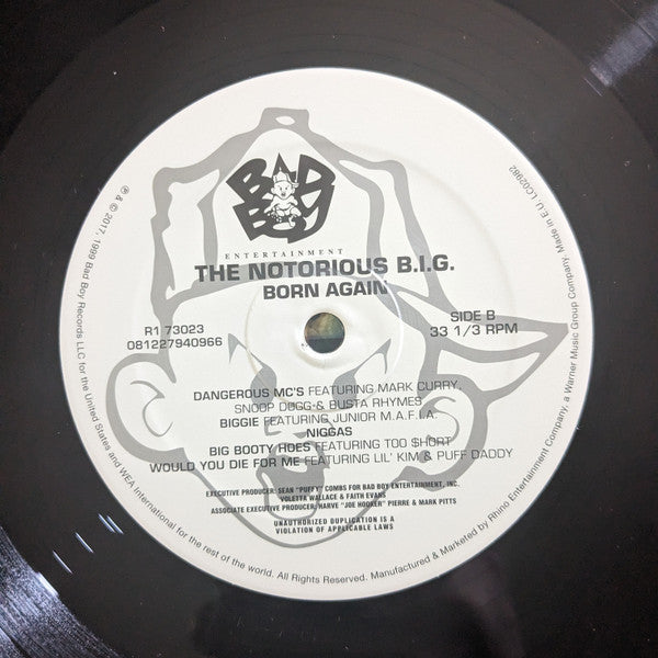 Notorious B.I.G. : Born Again (LP,Album,Reissue)