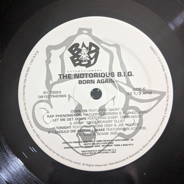 Notorious B.I.G. : Born Again (LP,Album,Reissue)