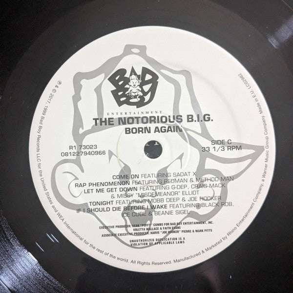 Notorious B.I.G. : Born Again (2xLP, Album, RE)