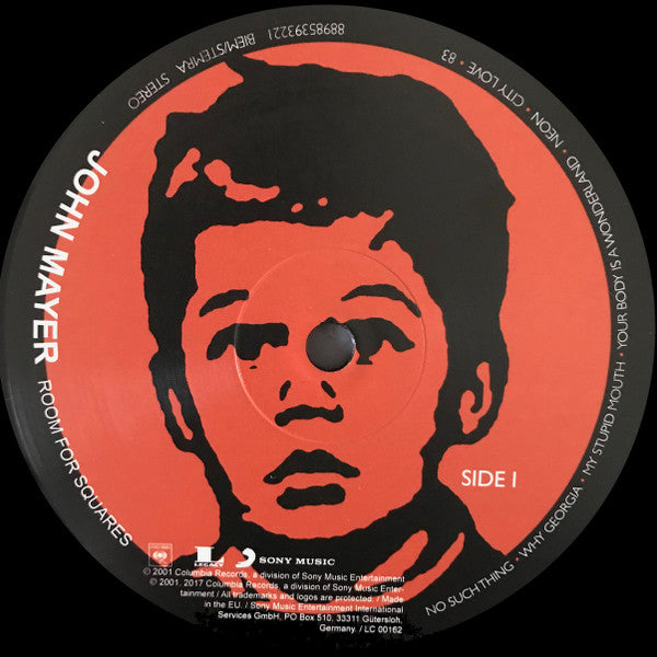 John Mayer - Room For Squares (LP, Album, RE, 180) - De Platen Aap – Vinylwinkel in Brielle & online webshop voor muziekliefhebbers