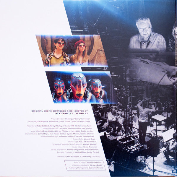 Alexandre Desplat : Valerian And The City Of A Thousand Planets (Original Score) (2xLP, Album, S/Edition, Whi)