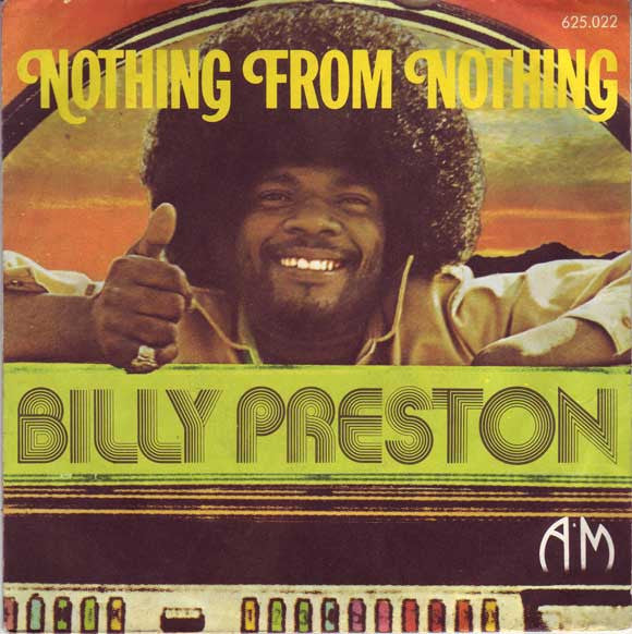Billy Preston : Nothing From Nothing (7", Single)
