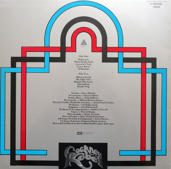 Cockney Rebel : The Human Menagerie (LP, Album, RE)