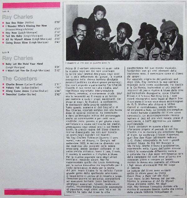 Ray Charles / The Coasters : Ray Charles / The Coasters (LP, Comp)
