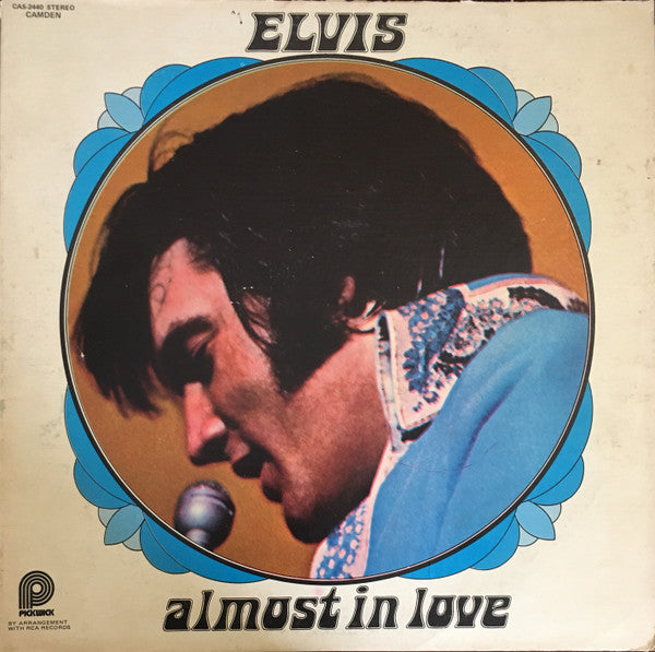 Elvis Presley : Almost In Love (LP, Comp, RE)