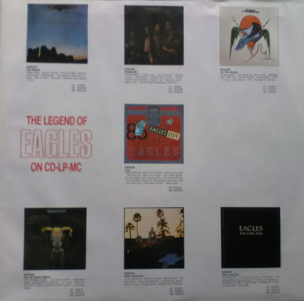 Eagles : La Légende Des Eagles (LP, Comp, Tel)