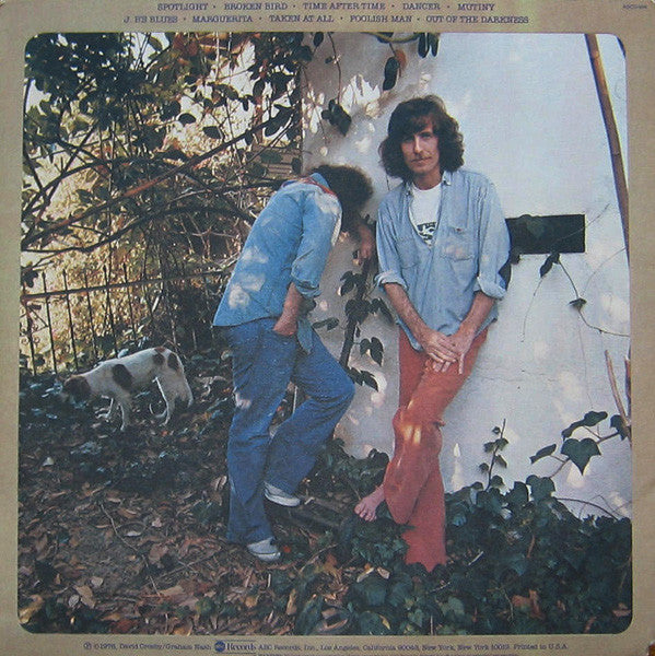 Crosby - Nash* : Whistling Down The Wire (LP, Album, Kee)