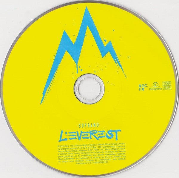 Soprano - L'Everest (CD, Album, RE) - De Platen Aap – Vinylwinkel in Brielle & online webshop voor muziekliefhebbers