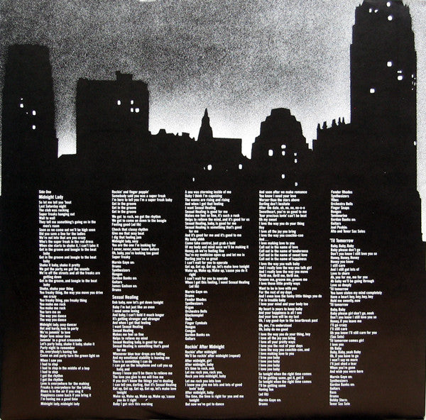 Marvin Gaye : Midnight Love (LP,Album,Stereo)