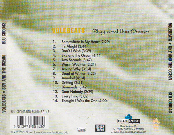 Volebeats - Sky And The Ocean (CD, Album) - De Platen Aap – Vinylwinkel in Brielle & online webshop voor muziekliefhebbers