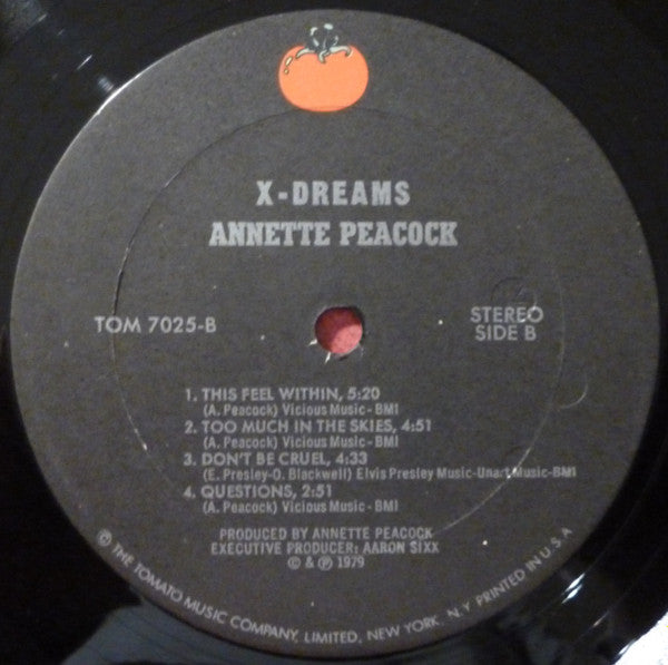 Annette Peacock : X-Dreams (LP, Album)