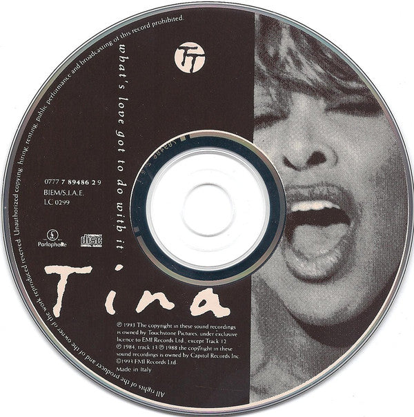 Tina Turner - What's Love Got To Do With It (CD, Album) - De Platen Aap – Vinylwinkel in Brielle & online webshop voor muziekliefhebbers