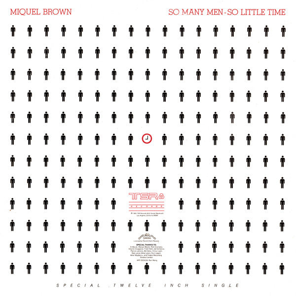 Miquel Brown : So Many Men, So Little Time (12",33 ⅓ RPM,Single)