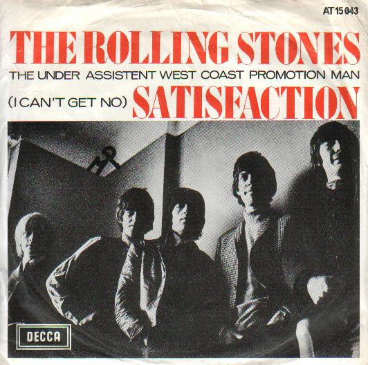 The Rolling Stones - (I Can't Get No) Satisfaction (7", Single, Mono) - De Platen Aap – Vinylwinkel in Brielle & online webshop voor muziekliefhebbers