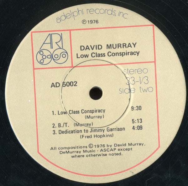 David Murray : Low Class Conspiracy (LP, Album)