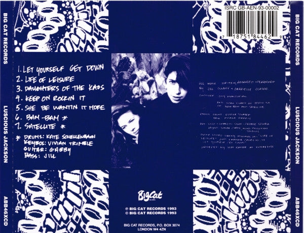 Luscious Jackson - In Search Of Manny (CD, MiniAlbum, RE) - De Platen Aap – Vinylwinkel in Brielle & online webshop voor muziekliefhebbers