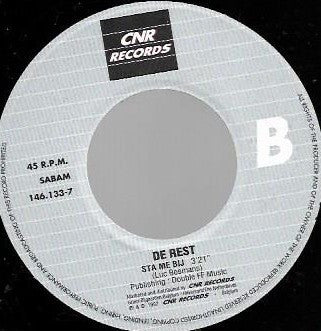 De Rest - De Regen Valt (7") - De Platen Aap – Vinylwinkel in Brielle & online webshop voor muziekliefhebbers