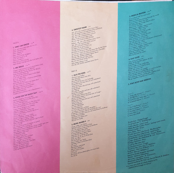 Cedric Myton & Congo* : Image Of Africa (LP)