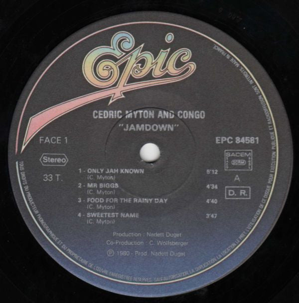 Cedric Myton & Congo* : Image Of Africa (LP)