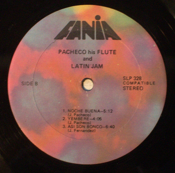 Pacheco* : His Flute And Latin Jam (LP, Album, RE)