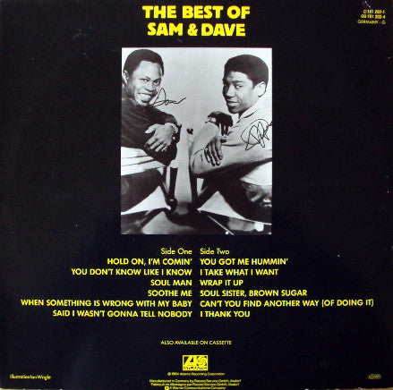 Sam & Dave : The Best Of Sam & Dave (LP, Comp)