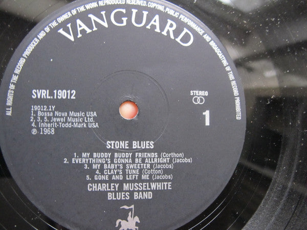 Charley Musselwhite Blues Band* : Stone Blues (LP, Album)