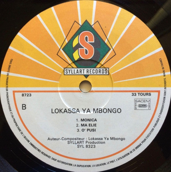 Lokassa Ya Mbongo : Adiza (LP, Album)