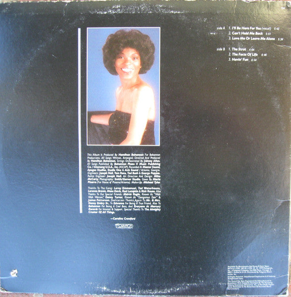 Caroline Crawford : Nice And Soulful (LP, Album, 72 )