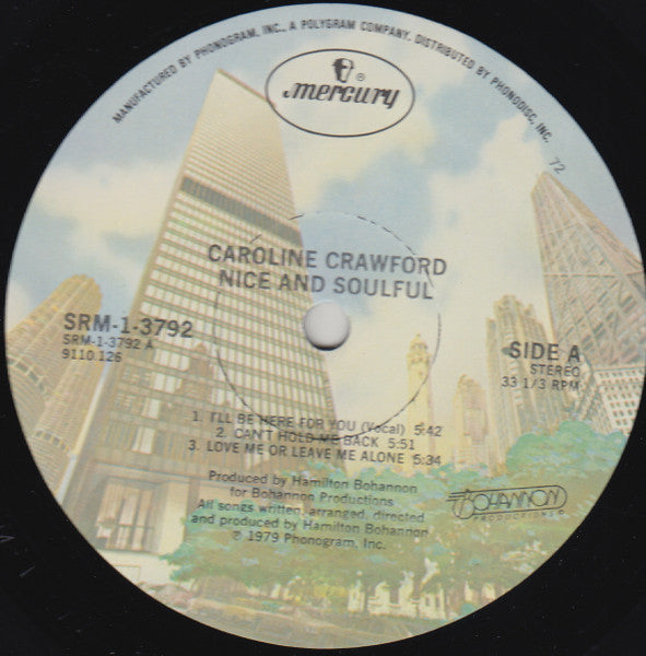 Caroline Crawford : Nice And Soulful (LP, Album, 72 )