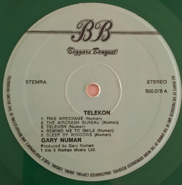 Gary Numan : Telekon (LP, Album, Gre)
