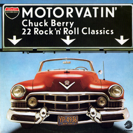 Chuck Berry - Motorvatin' (LP, Comp) - De Platen Aap – Vinylwinkel in Brielle & online webshop voor muziekliefhebbers