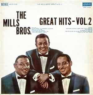The Mills Brothers : Great Hits - Vol. 2 (LP, Album, Mono)
