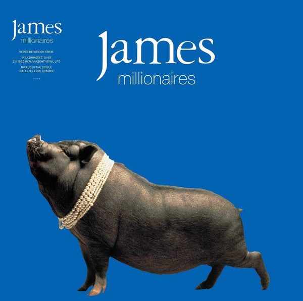 James - Millionaires (2xLP, Album, RE, 180) - De Platen Aap – Vinylwinkel in Brielle & online webshop voor muziekliefhebbers