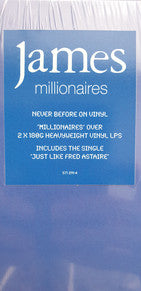 James - Millionaires (2xLP, Album, RE, 180) - De Platen Aap – Vinylwinkel in Brielle & online webshop voor muziekliefhebbers