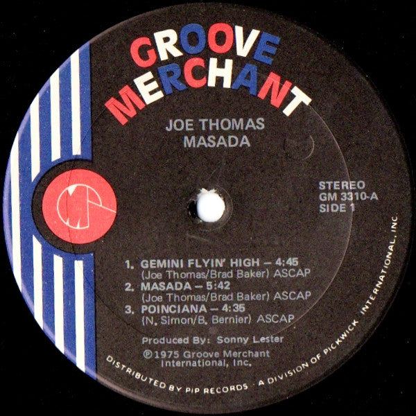 Joe Thomas : Masada (LP, Album, Gat)