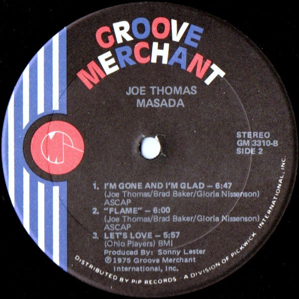 Joe Thomas : Masada (LP, Album, Gat)