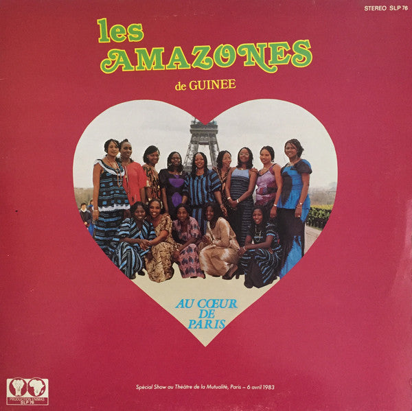 Les Amazones De Guinée : Au Cœur De Paris (LP, Album)