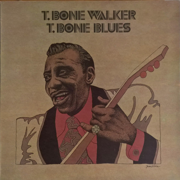 T. Bone Walker* : T. Bone Blues (LP, Album, RE)