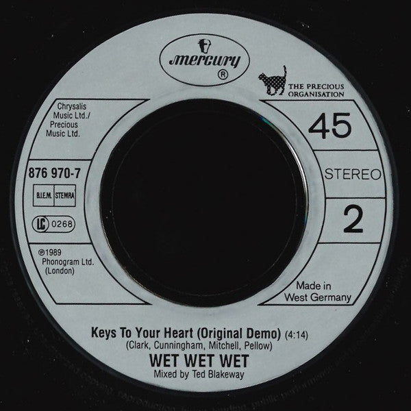 Wet Wet Wet : Hold Back The River (7", Single)